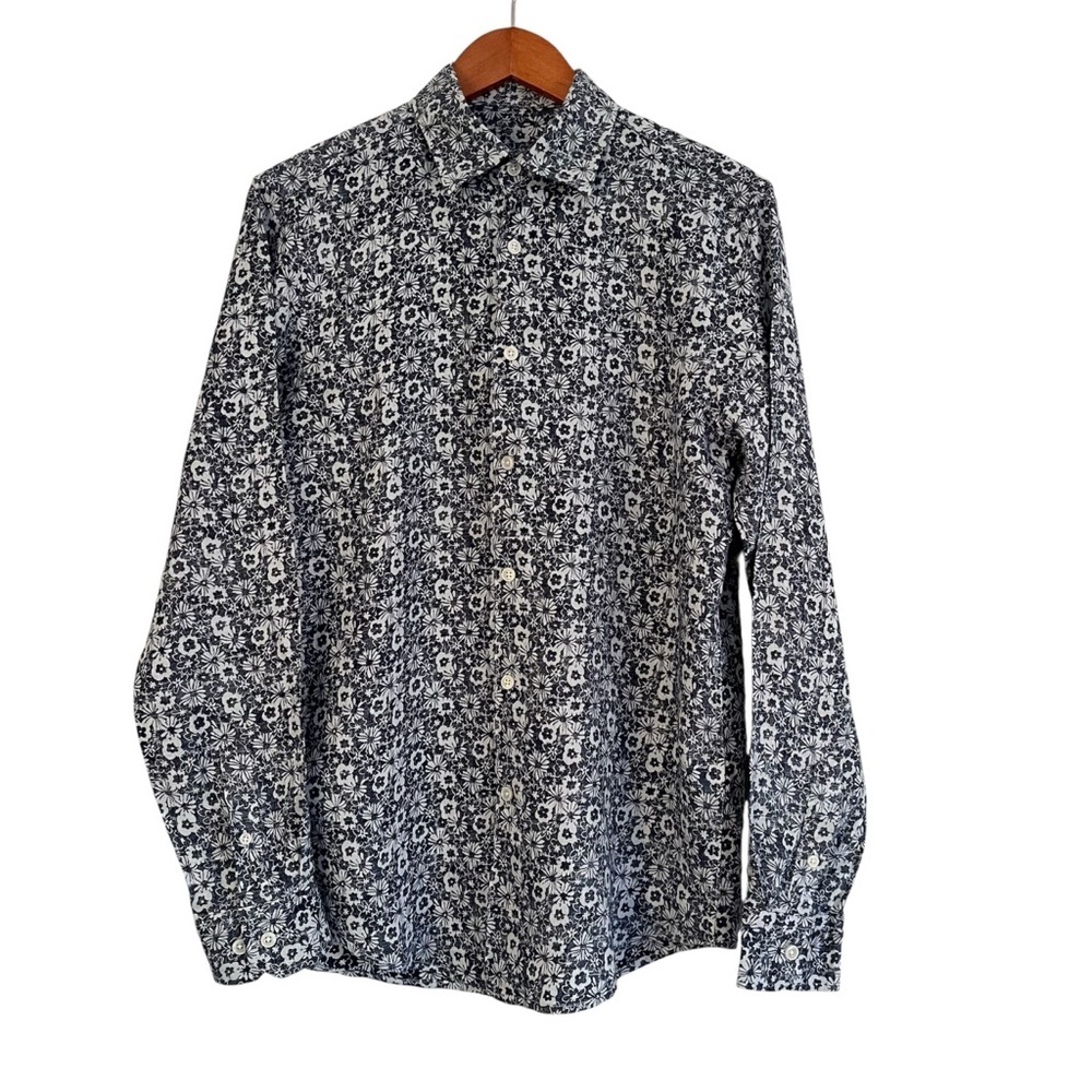 Tasso Elba 100% Linen Floral Button Down Shirt Sz S
Long Sleeve Coastal Resort